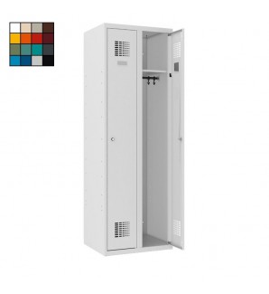 Colored metal cabinet 1800x600x500