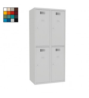 Цветной металлический шкаф 1800x800x500