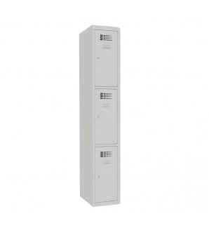  3 section metal cabinet 1800x300x500