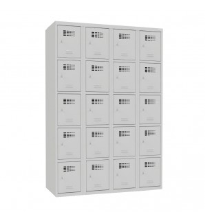 20  section metal cabinet 1800x1200x500