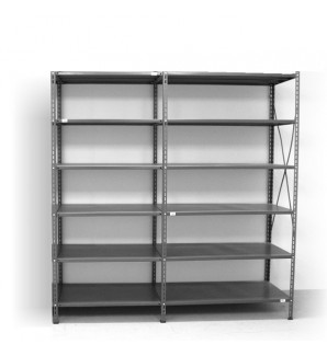 6 - level shelf 2200x1800x600