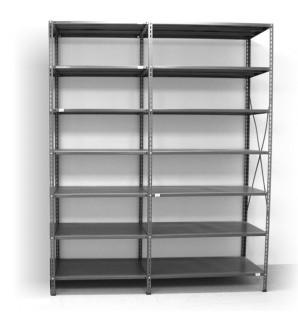 7 - level shelf 2500x1800x400