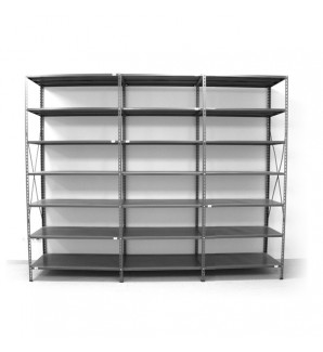 7 - level shelf 2500x2600x500