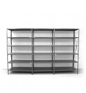6 - level shelf 2200x2800x600