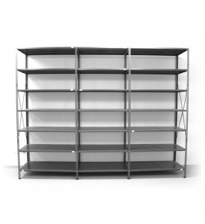 7 - level shelf 2500x3000x500