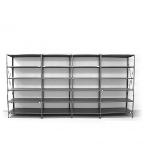 6 - level shelf 2200x4000x400