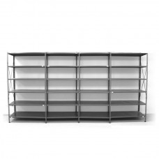 6 - level shelf 2200x4600x400