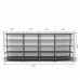 5- level shelf 2000x4800x300