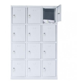 12 - section metal cabinet 1800x1200x490