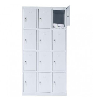 12 - section metal cabinet 1800x900x490