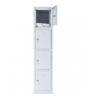 4 - section metal cabinet 1800x400x490 4 - section metal cabinet 1800x400x490