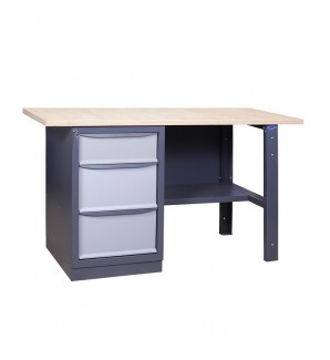 Workbench with cabinet 1200x620x850